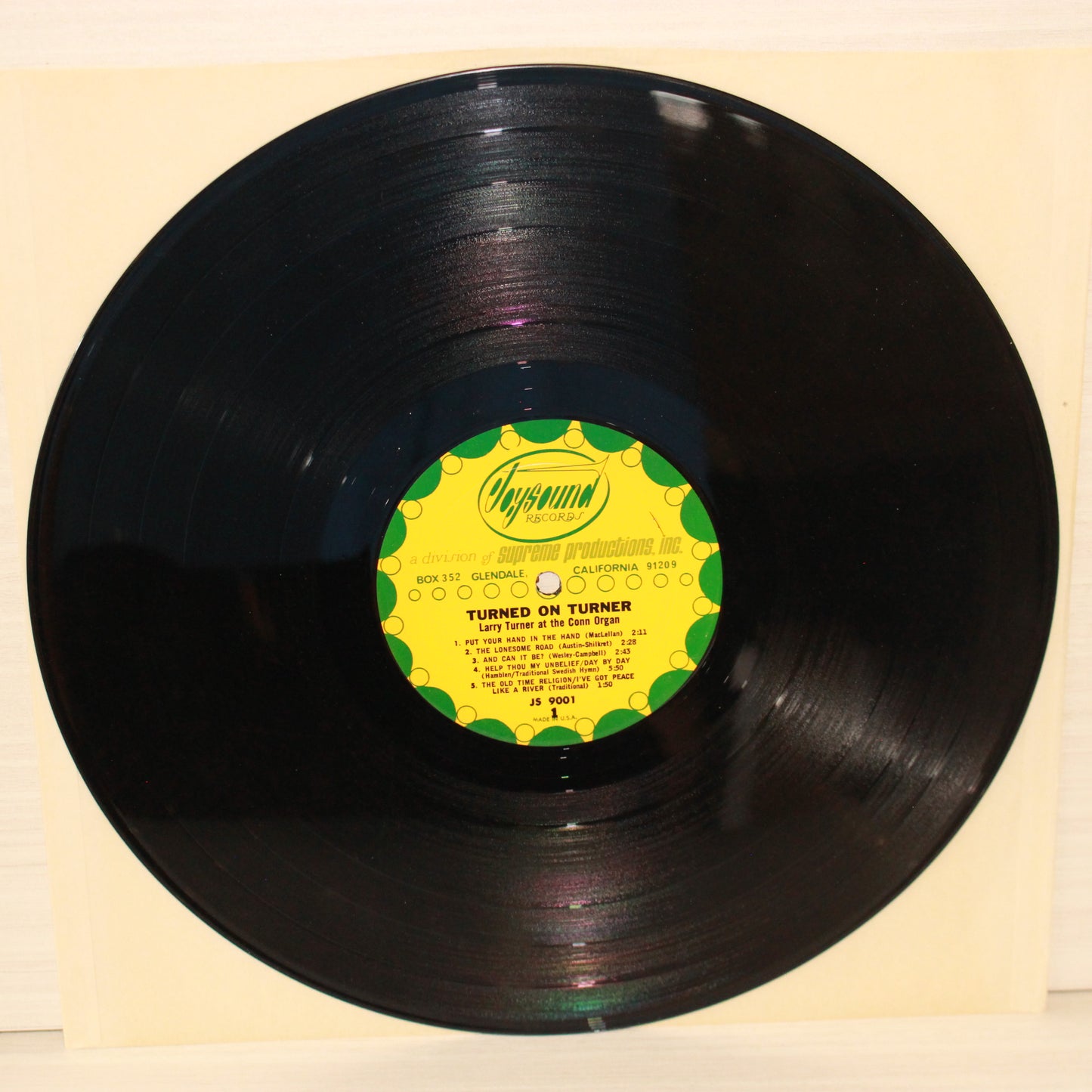Larry Turner : Turned On Turner (LP,Album,Stereo)