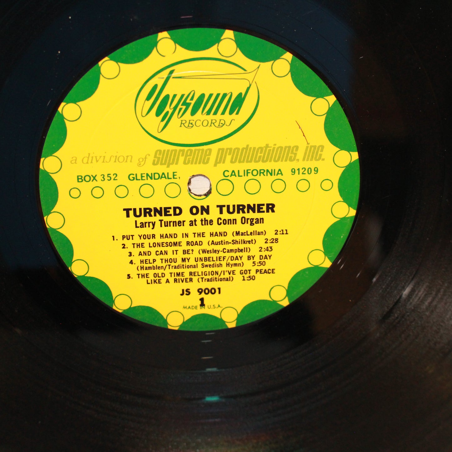 Larry Turner : Turned On Turner (LP,Album,Stereo)