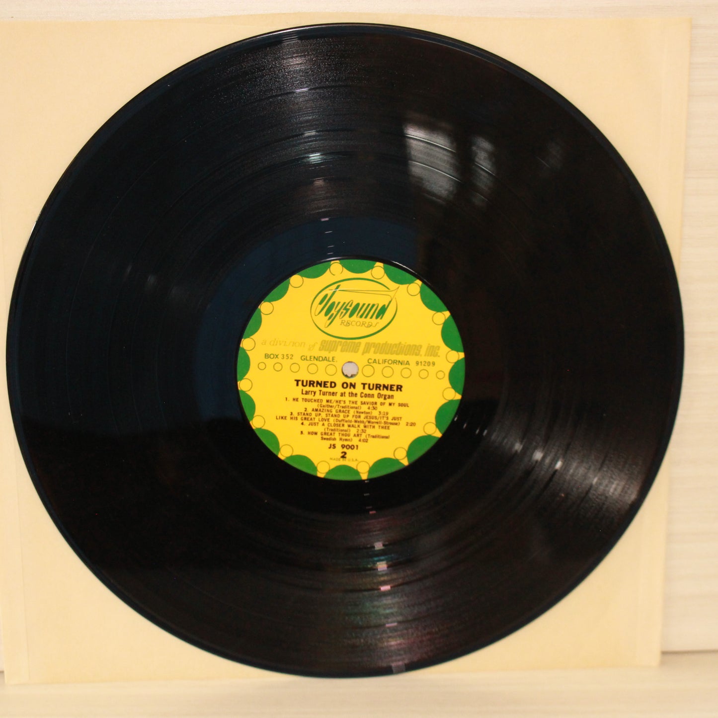 Larry Turner : Turned On Turner (LP,Album,Stereo)