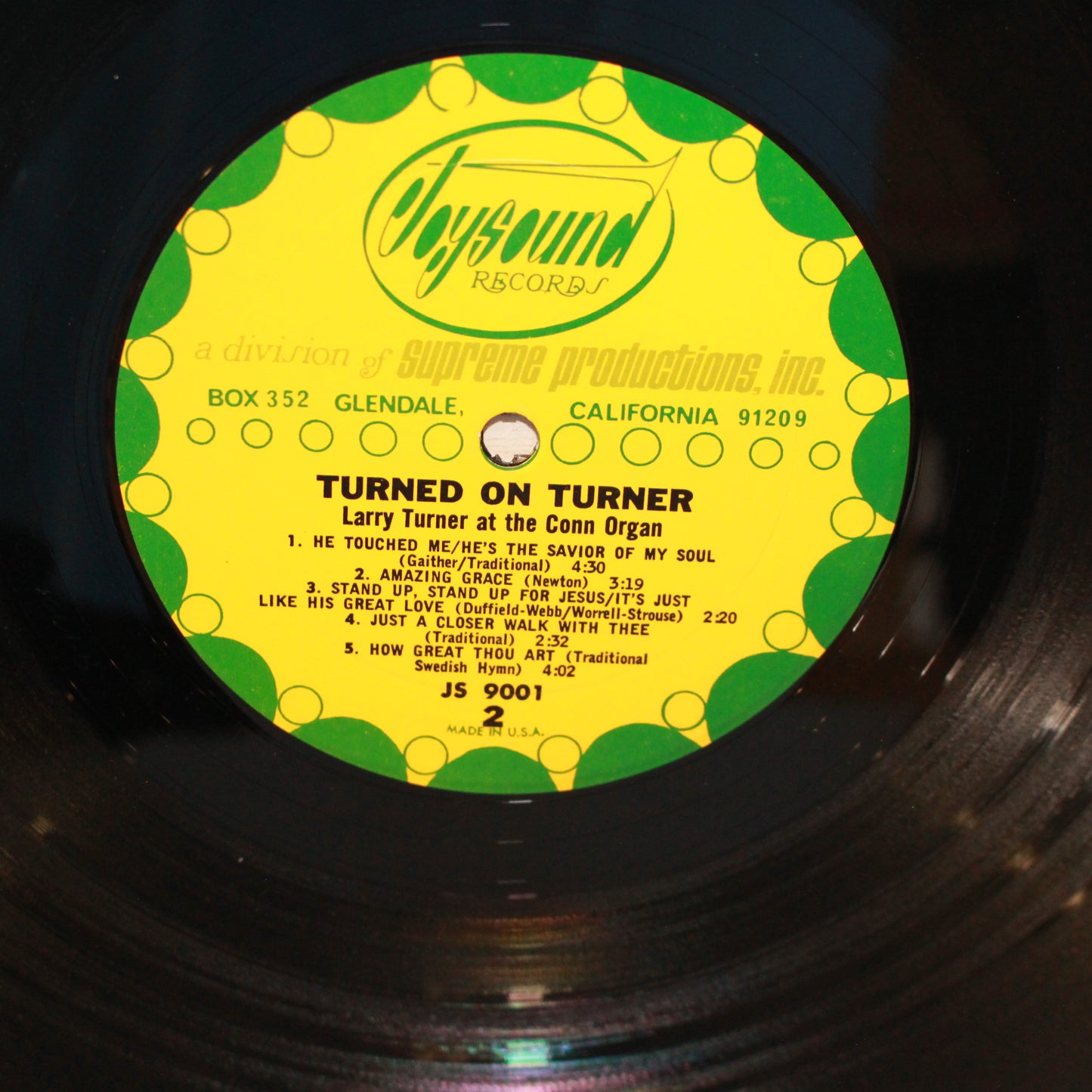 Larry Turner : Turned On Turner (LP,Album,Stereo)