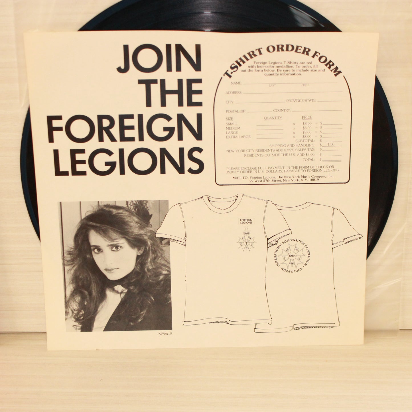 Nora (3) : Foreign Legions (LP,Album)