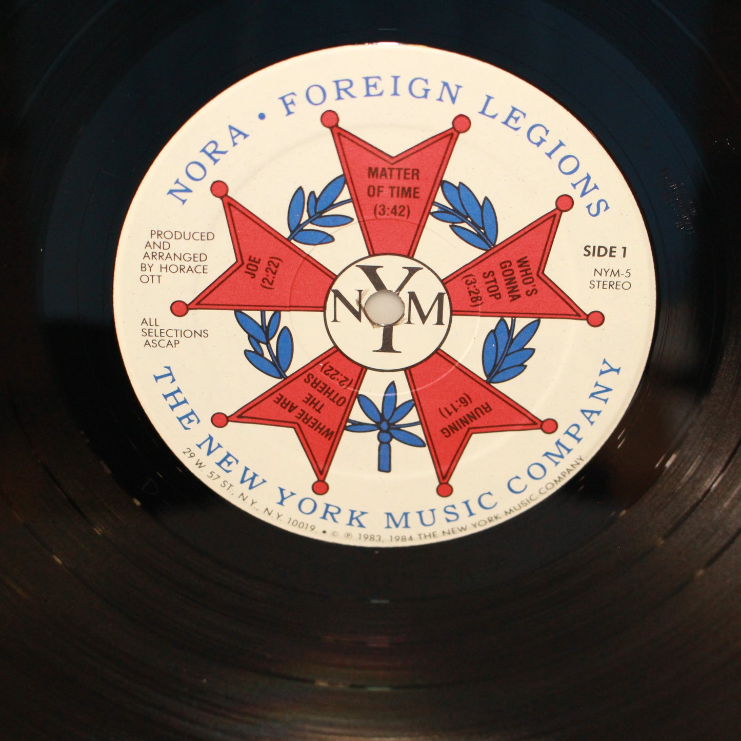 Nora (3) : Foreign Legions (LP,Album)