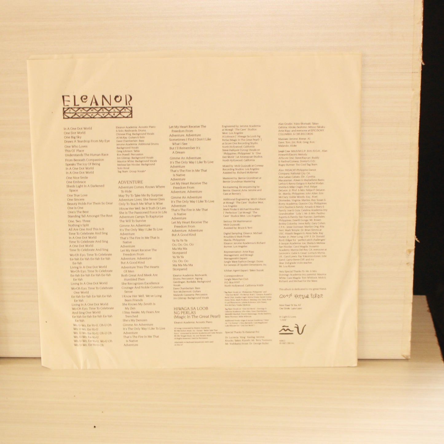 Eleanor Academia : Jungle Wave (LP,Album)