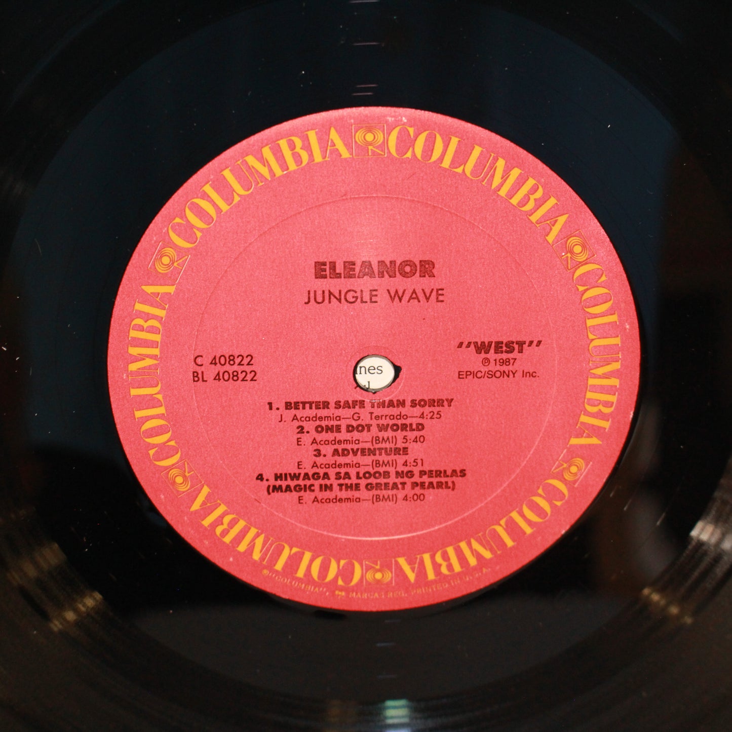 Eleanor Academia : Jungle Wave (LP,Album)