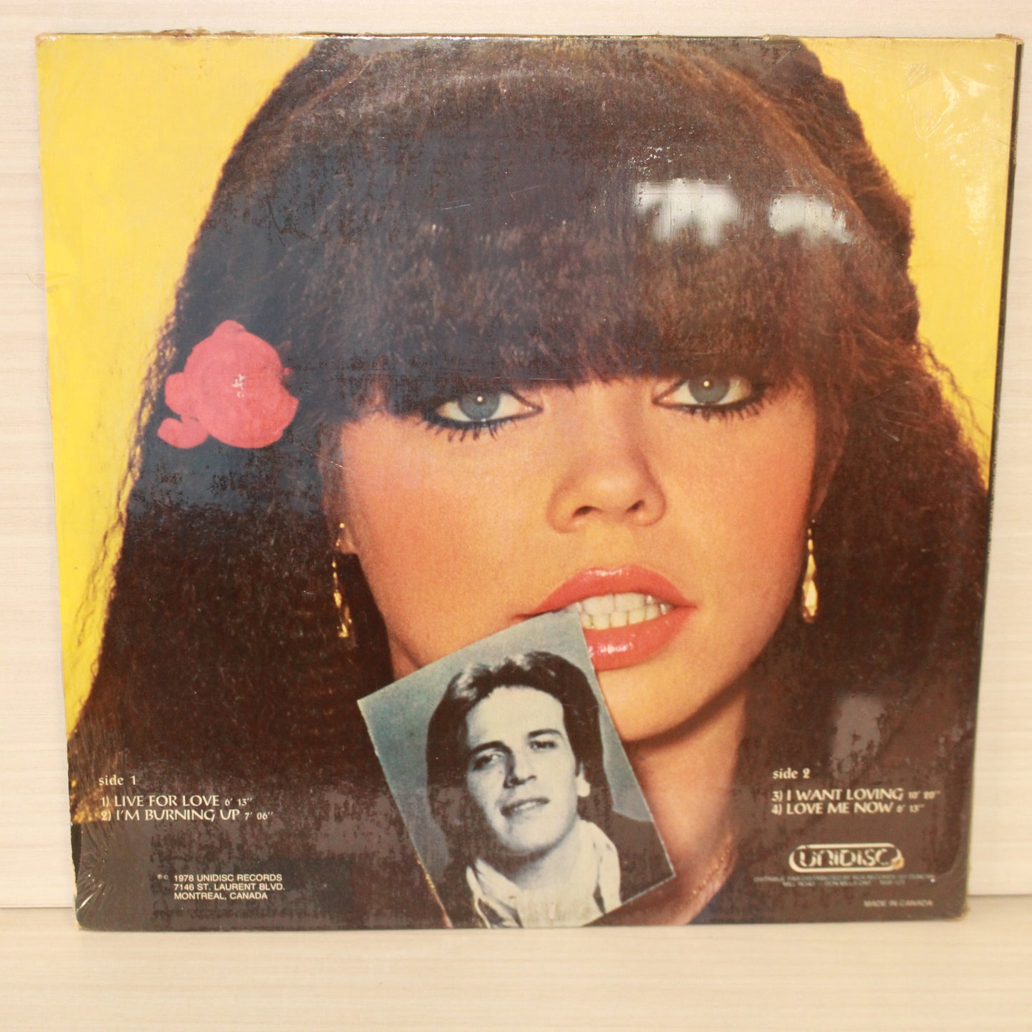 Elvin Shaad : Live For Love (LP,Album)