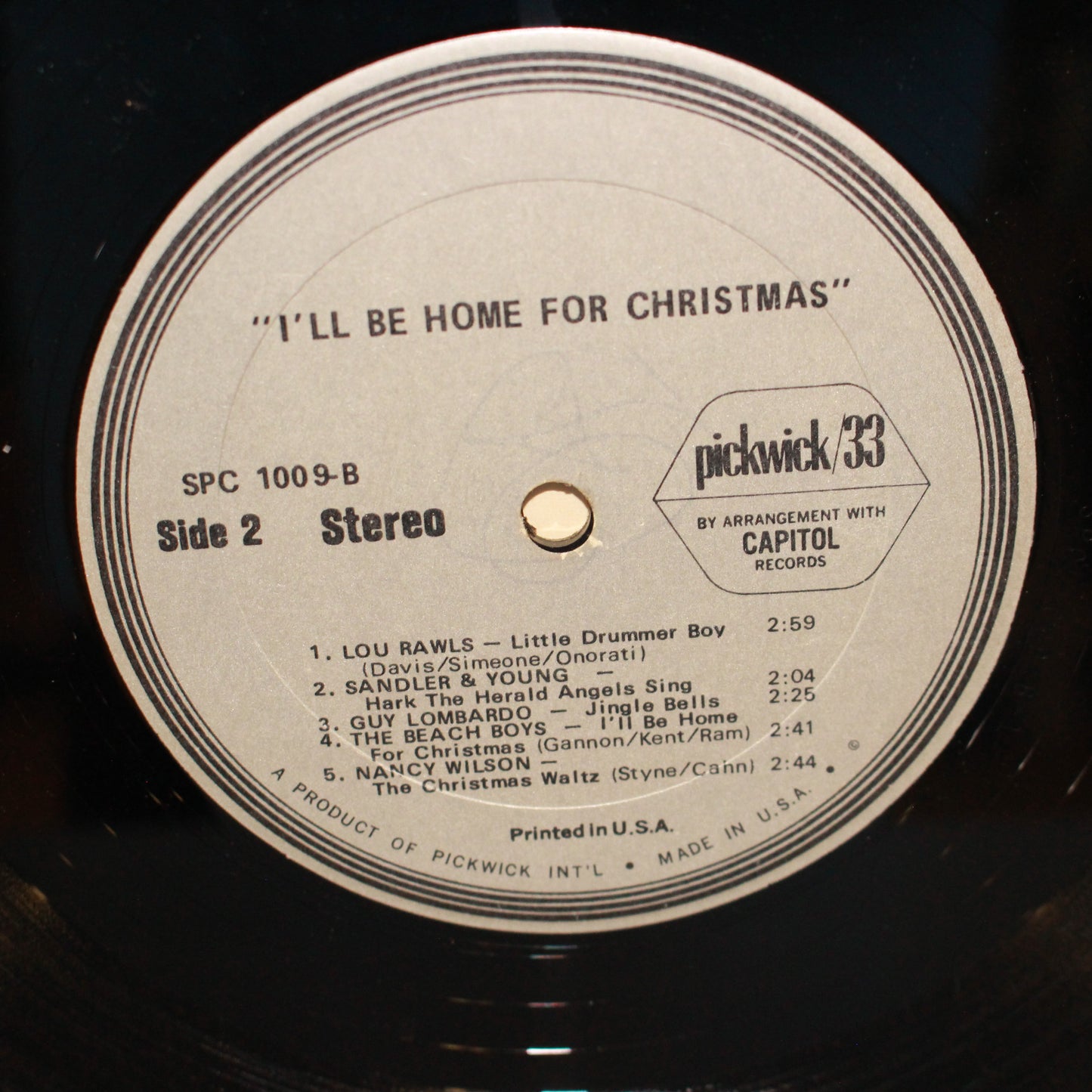 Various : I'll Be Home For Christmas (LP,Compilation,Stereo)