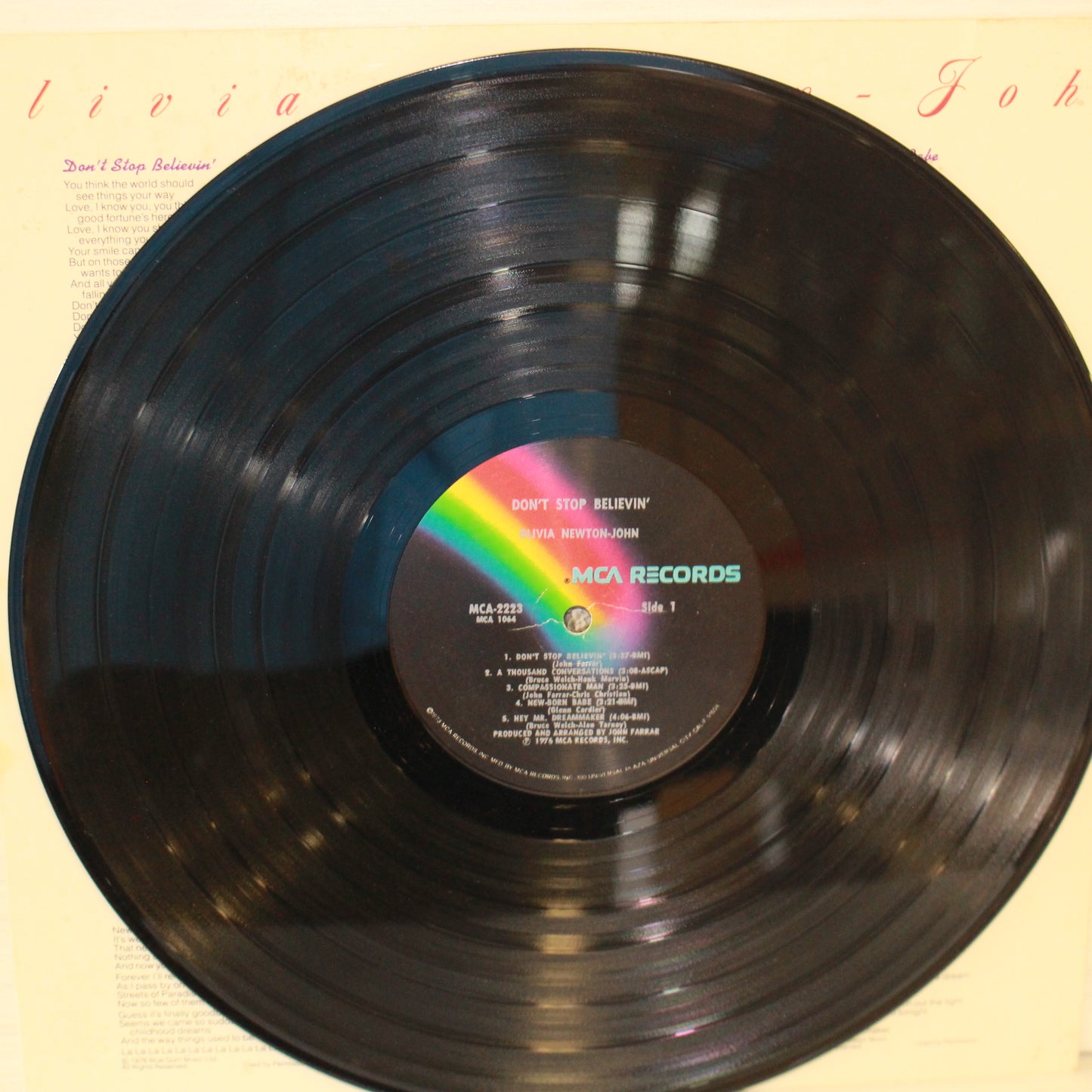 Olivia Newton-John : Don't Stop Believin' (LP,Album)