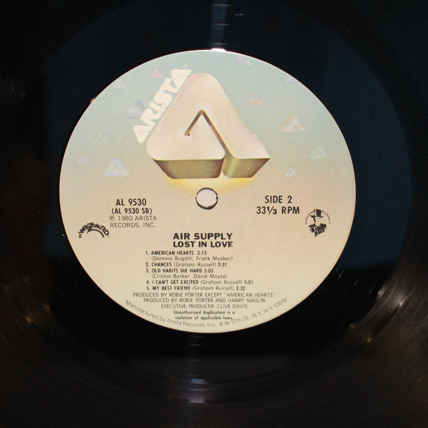 Air Supply : Lost In Love (LP,Album)