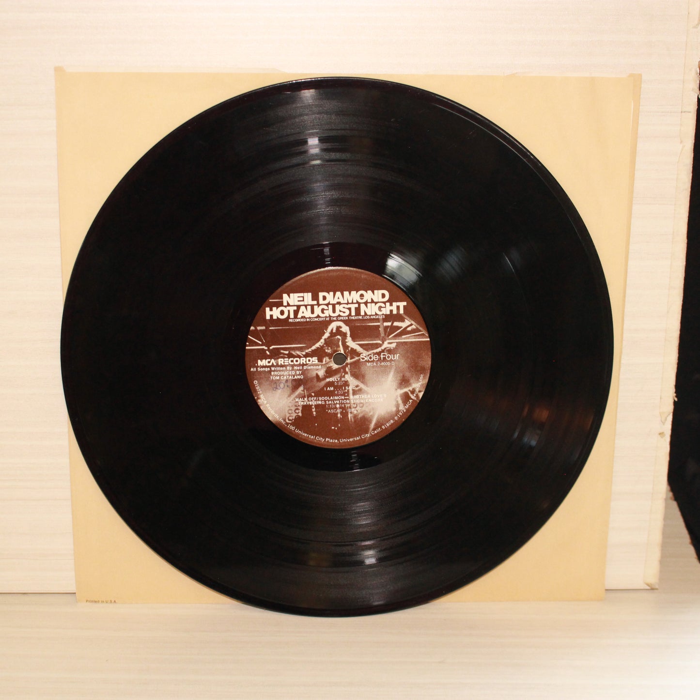 Neil Diamond : Hot August Night (LP,Album)