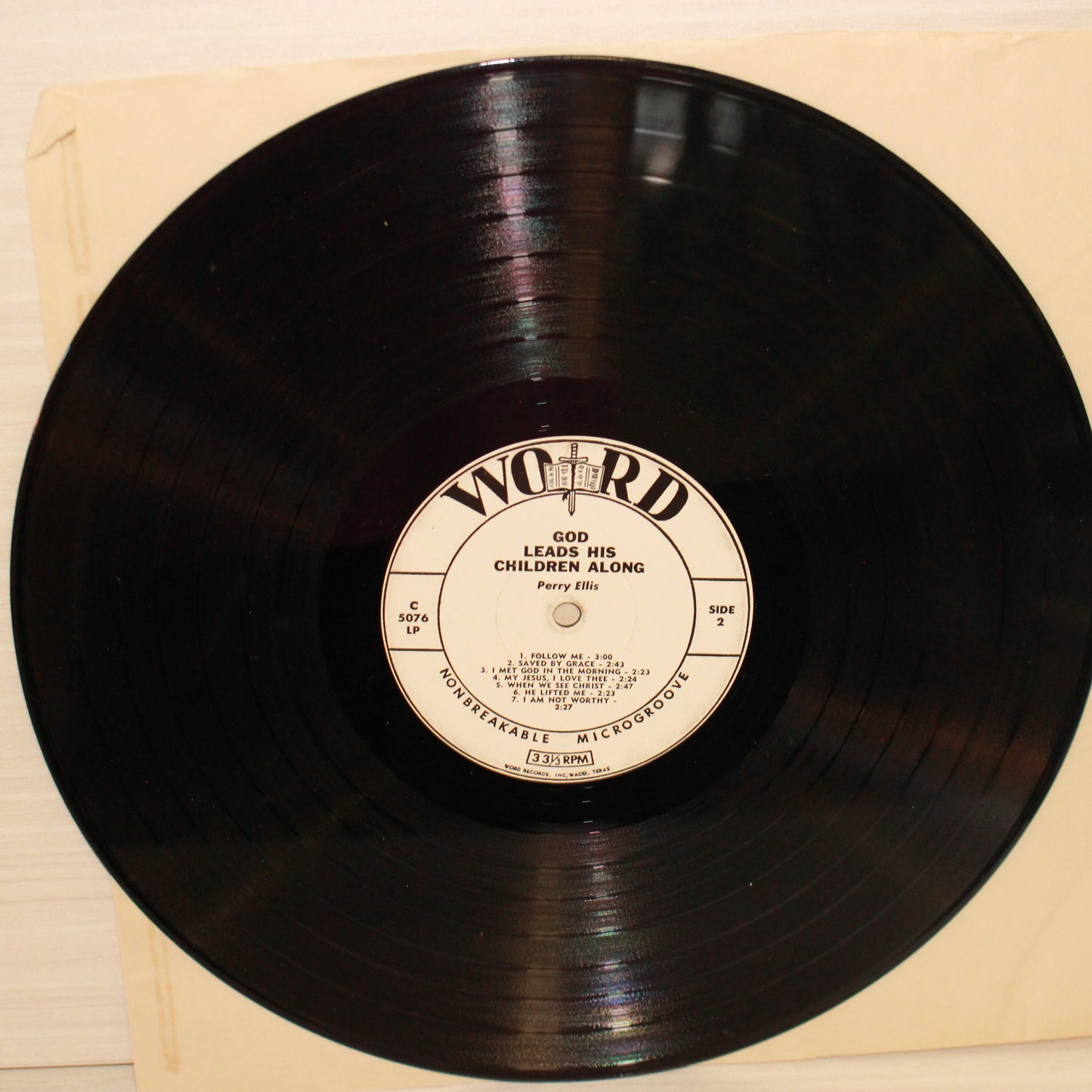 Perry Ellis : God Leads His Children Along (LP,Album)