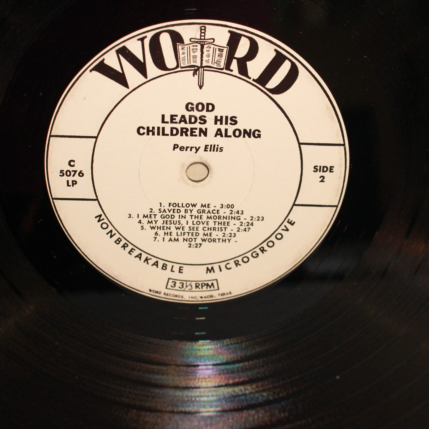 Perry Ellis : God Leads His Children Along (LP,Album)