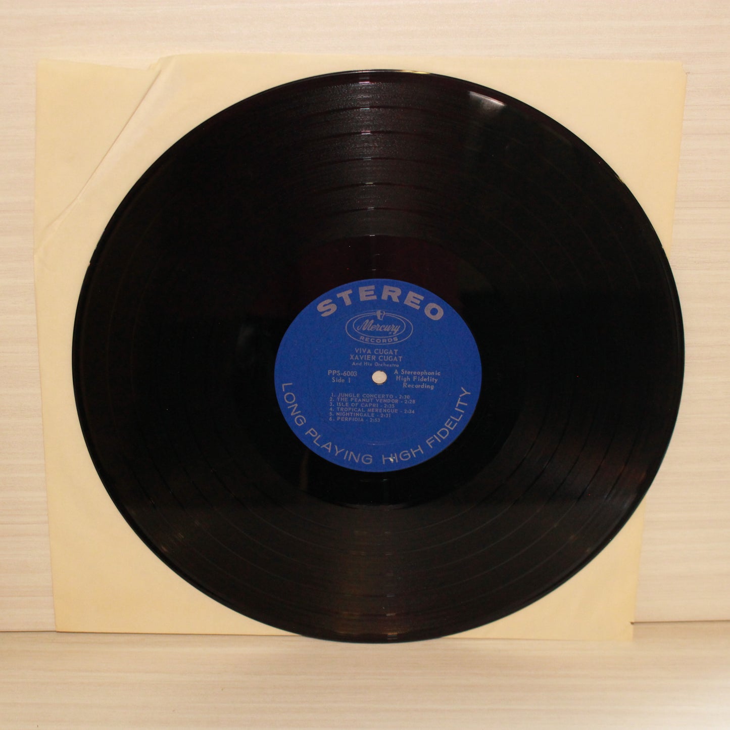 Xavier Cugat And His Orchestra : Viva Cugat! (LP,Album,Stereo)