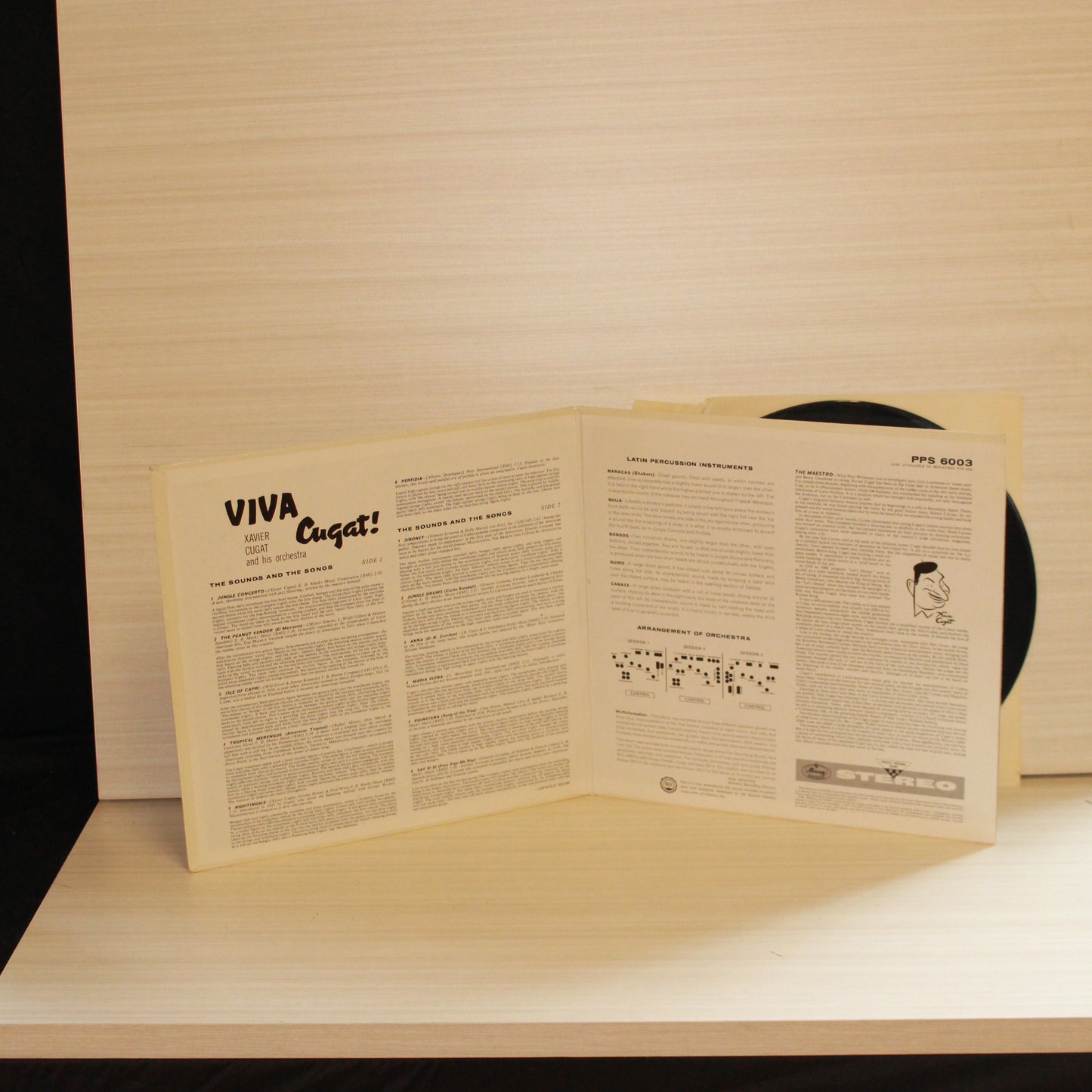 Xavier Cugat And His Orchestra : Viva Cugat! (LP,Album,Stereo)
