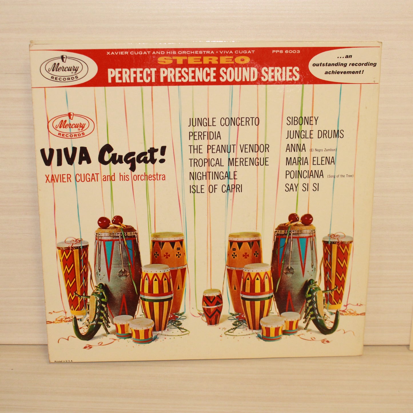 Xavier Cugat And His Orchestra : Viva Cugat! (LP,Album,Stereo)