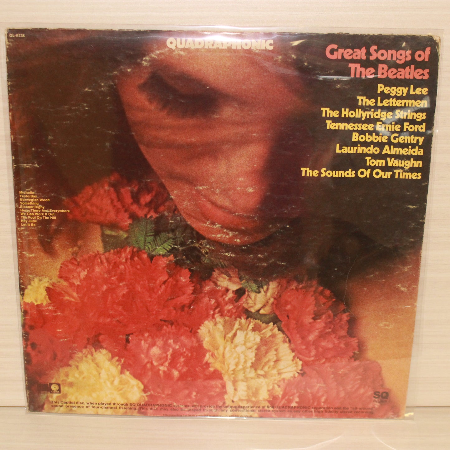 Various : Great Songs Of The Beatles (LP,Compilation,Limited Edition,Reissue,Quadraphonic)