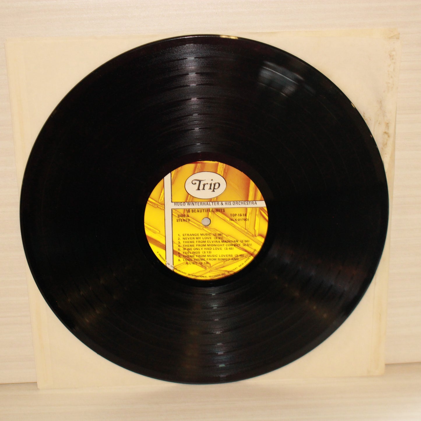 Hugo Winterhalter : 16 Beautiful Hits (LP,Compilation)