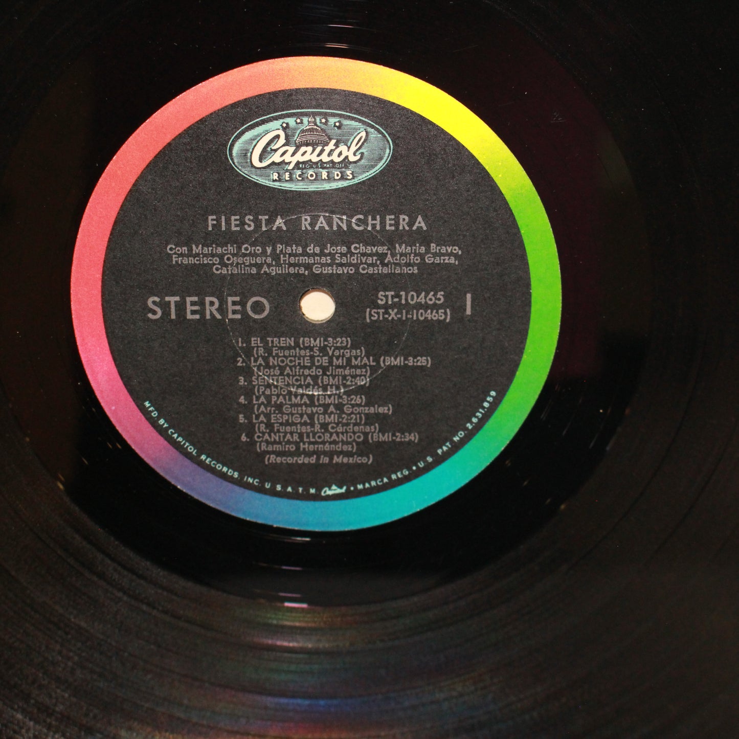 Various : Fiesta Ranchera (LP,Album,Stereo)