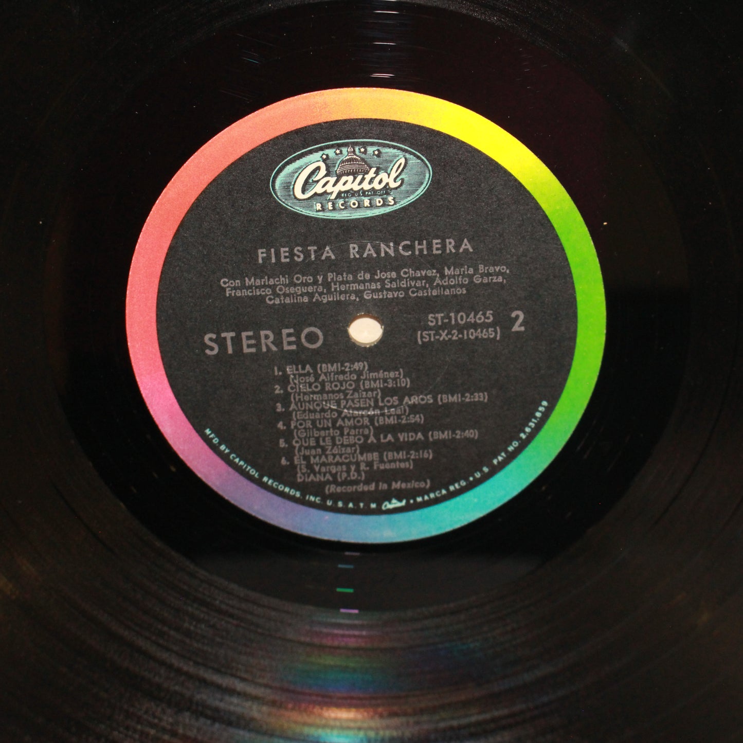 Various : Fiesta Ranchera (LP,Album,Stereo)