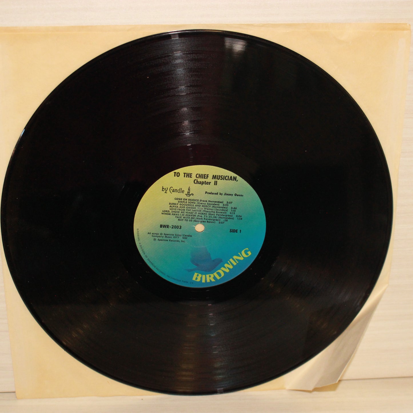 Candle (3) : To The Chief Musician, Chapter II (LP,Album)