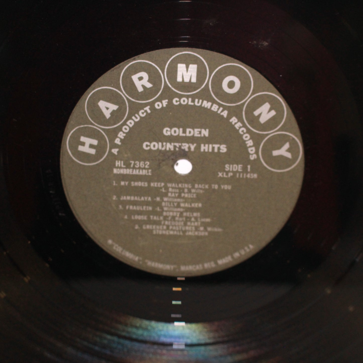 Various : Golden Country Hits (LP,Compilation)