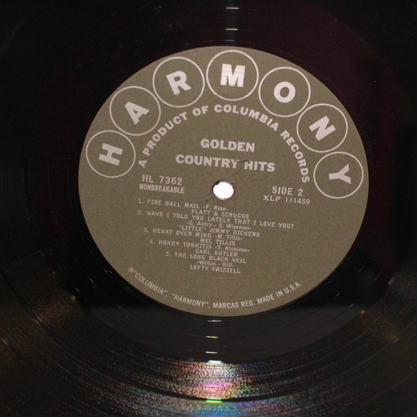 Various : Golden Country Hits (LP,Compilation)