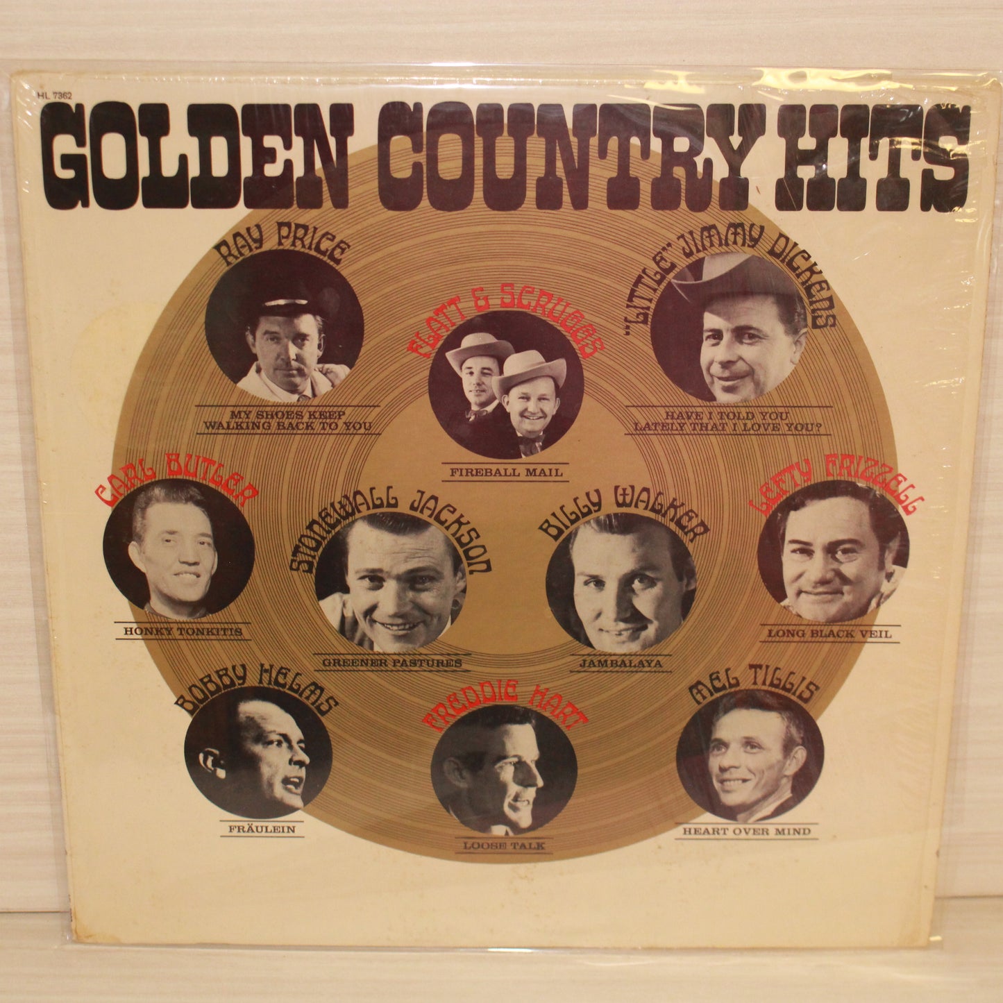Various : Golden Country Hits (LP,Compilation)