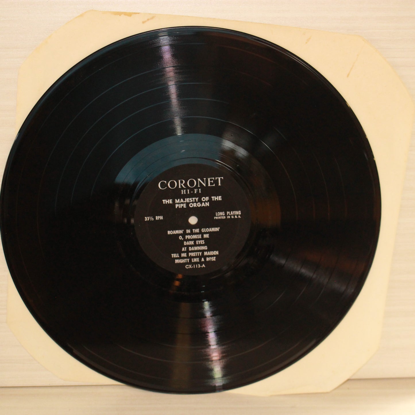 Charles Rand : The Majesty Of The Pipe Organ (LP,Album,Mono)