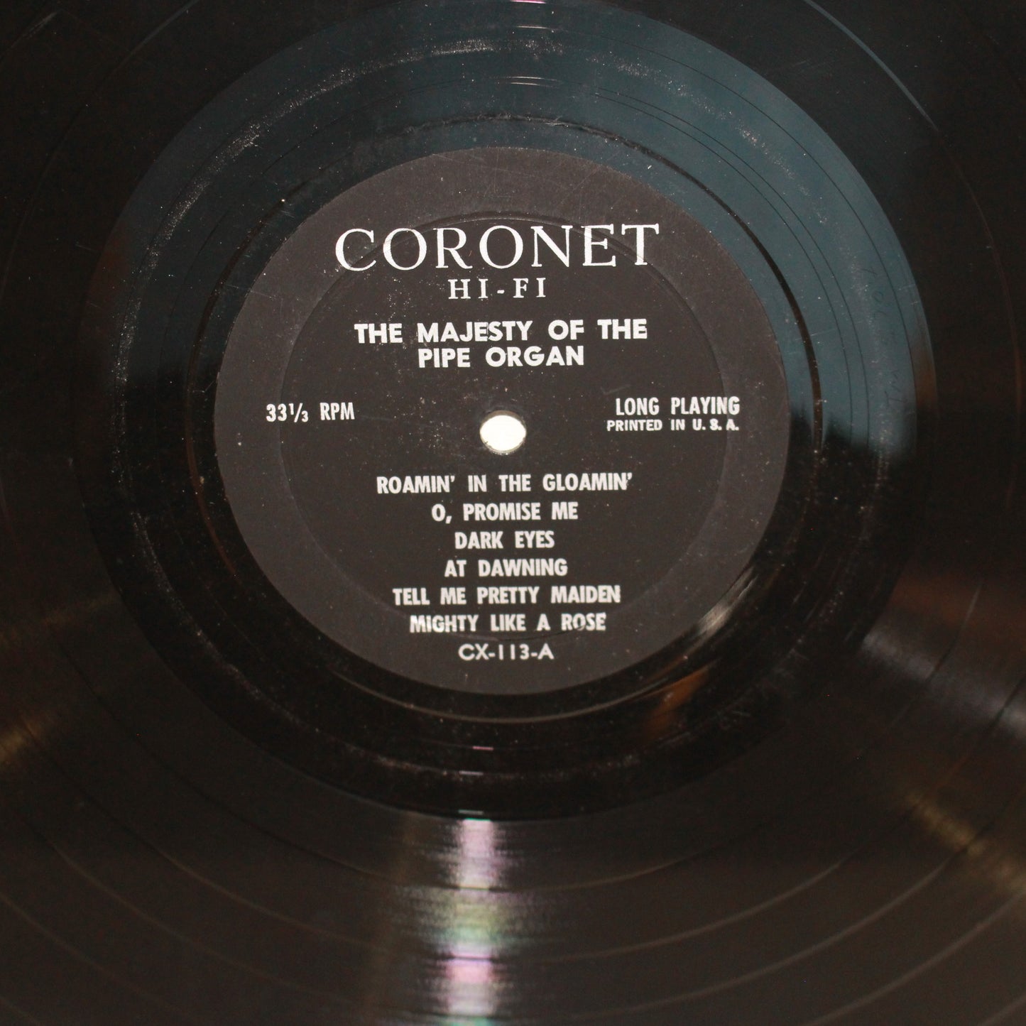 Charles Rand : The Majesty Of The Pipe Organ (LP,Album,Mono)