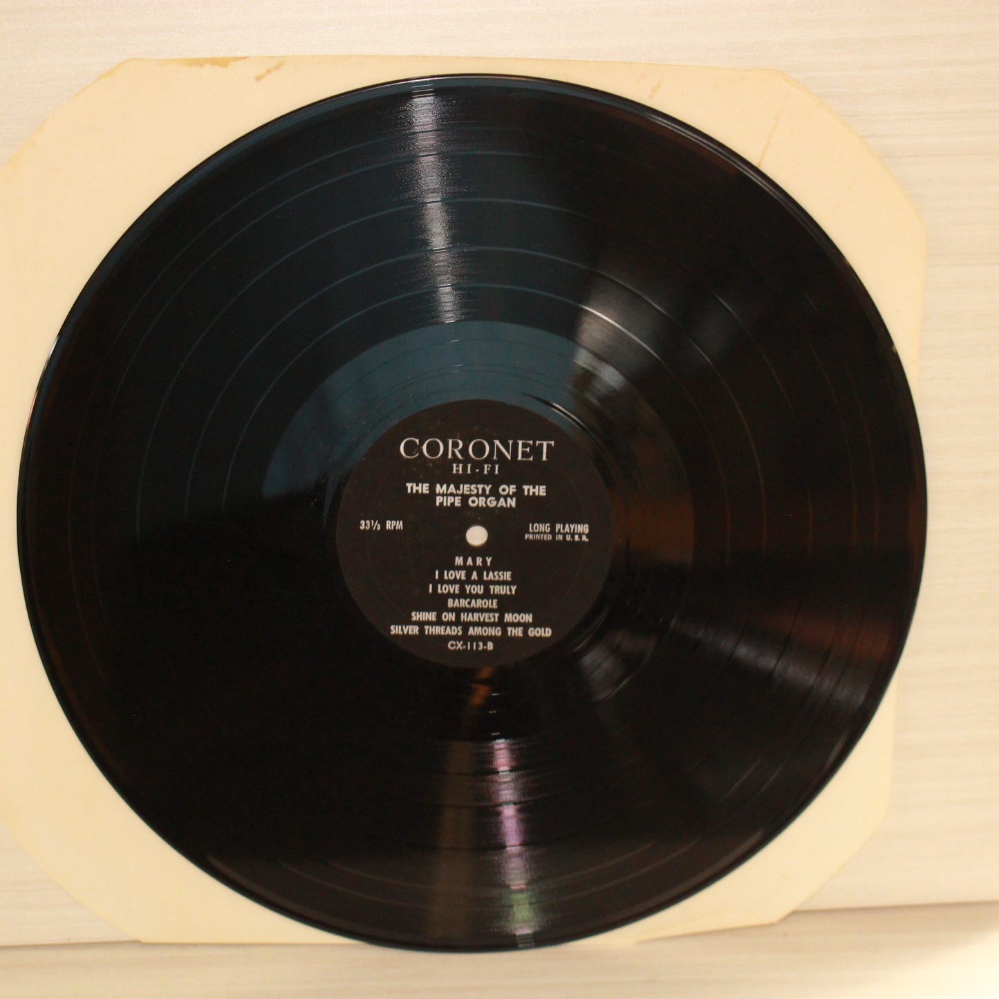 Charles Rand : The Majesty Of The Pipe Organ (LP,Album,Mono)