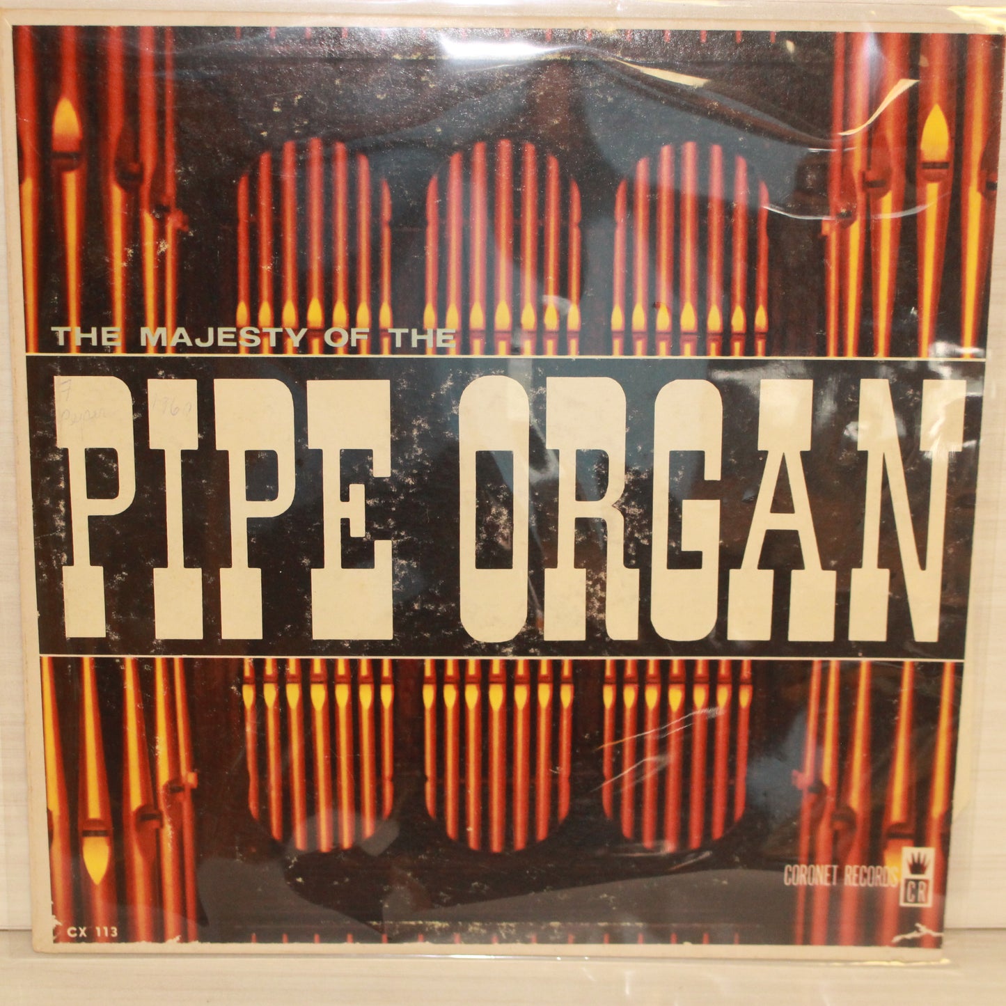 Charles Rand : The Majesty Of The Pipe Organ (LP,Album,Mono)
