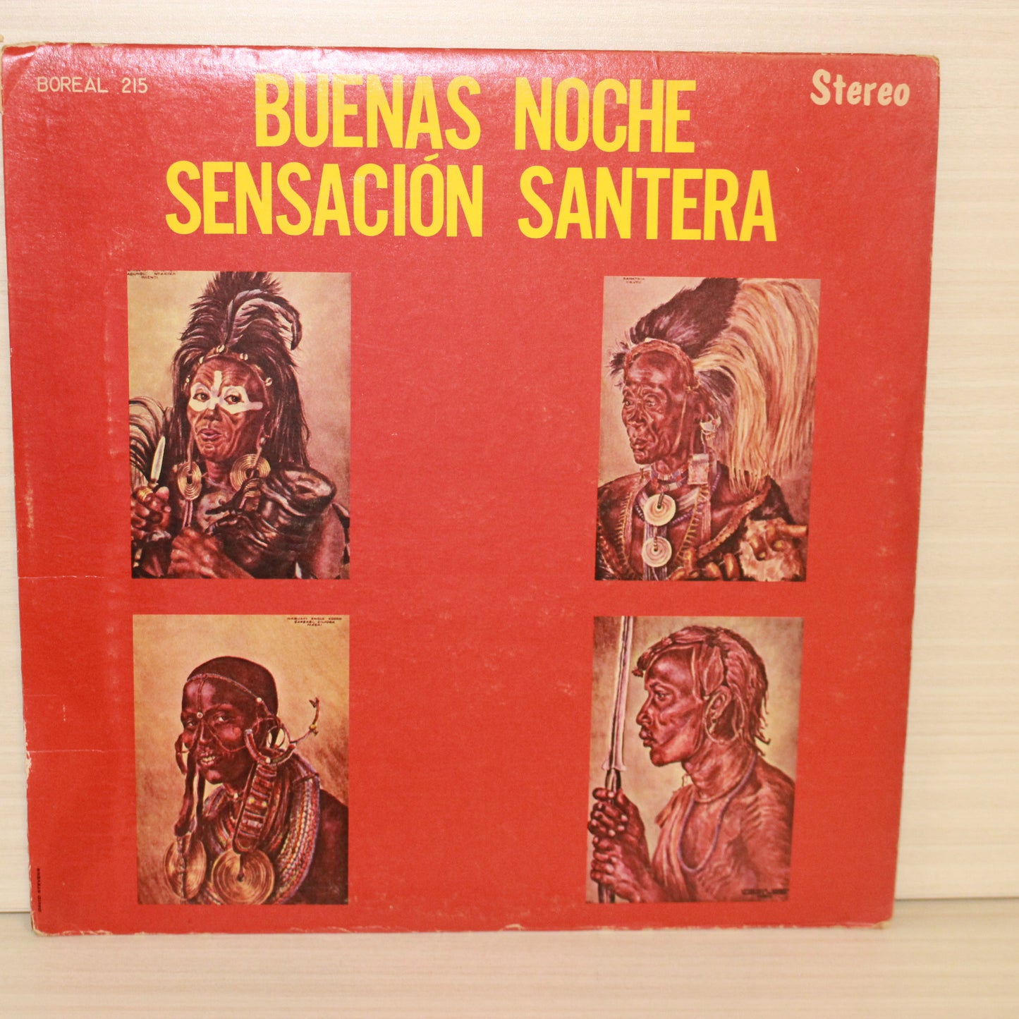 Justi Barreto Y Su Grupo Folklórico : Buenas Noche Sensación Santera (LP,Album)