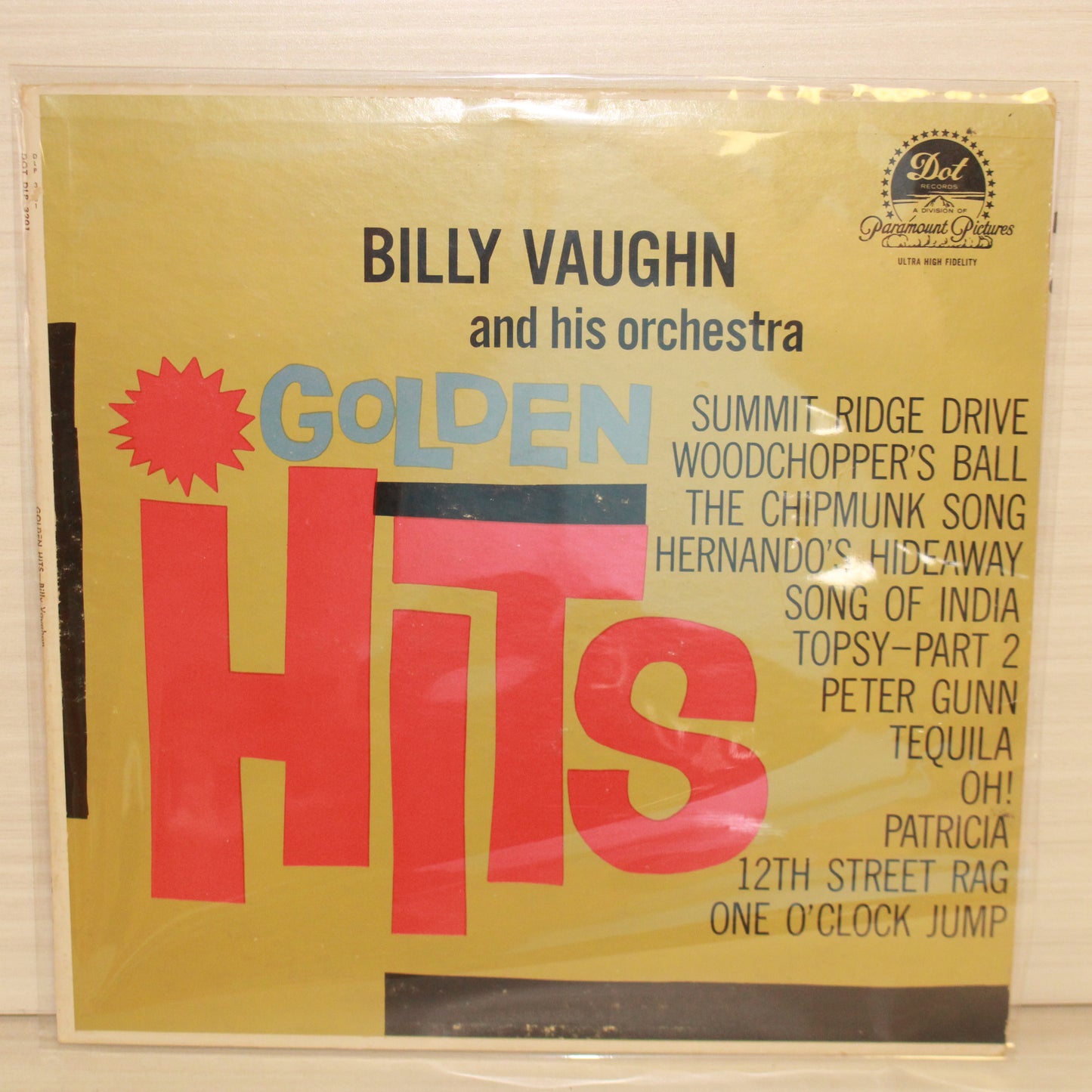Billy Vaughn And His Orchestra : Golden Hits (LP,Album,Mono)