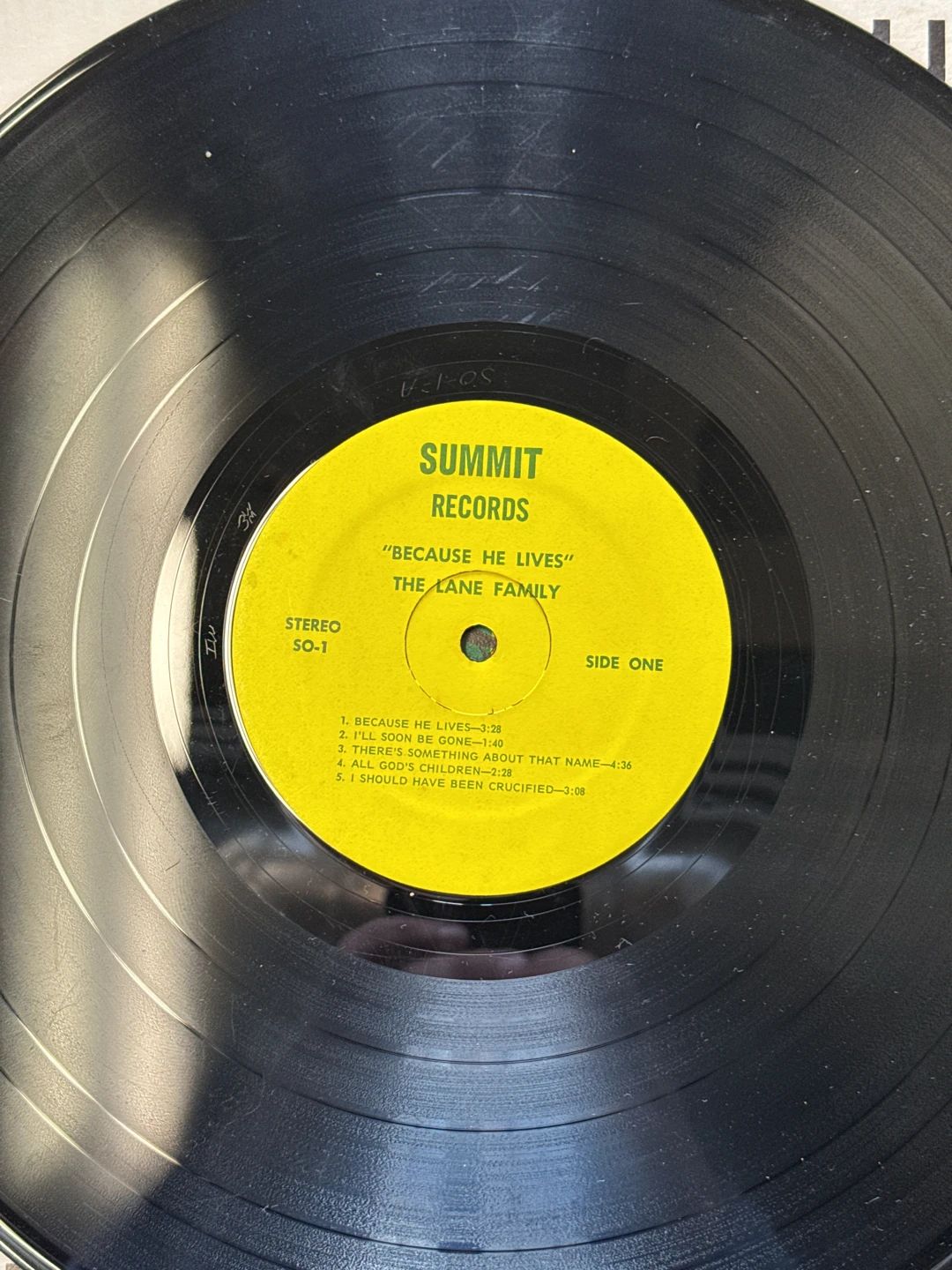 Lane Family, The – Because He Lives (Not On Label (The Felmet Sisters Self-released))