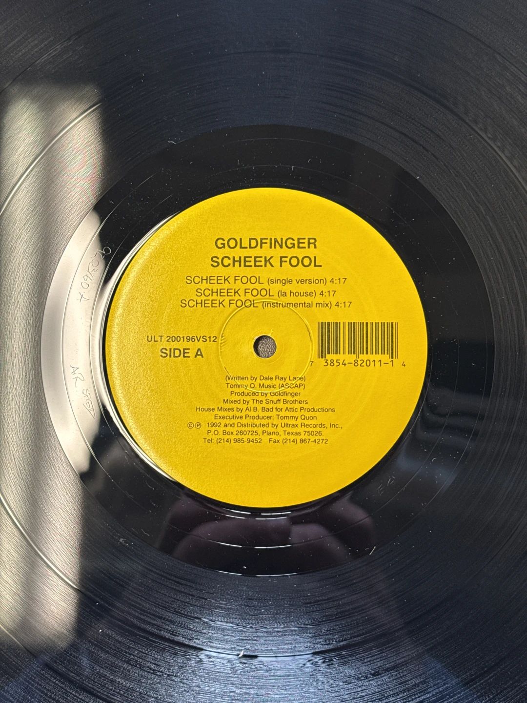 Goldfinger (22) – Scheek Fool (1992, Ultrax Records)