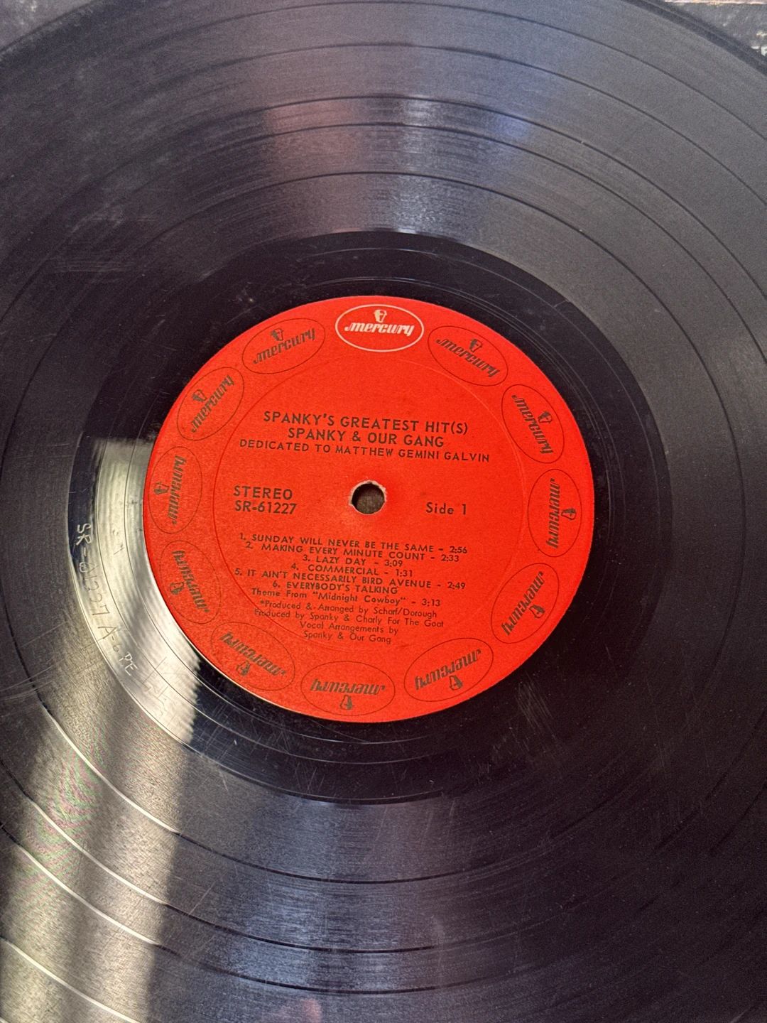 Spanky & Our Gang – Spanky's Greatest Hit(s) (1969, Mercury)