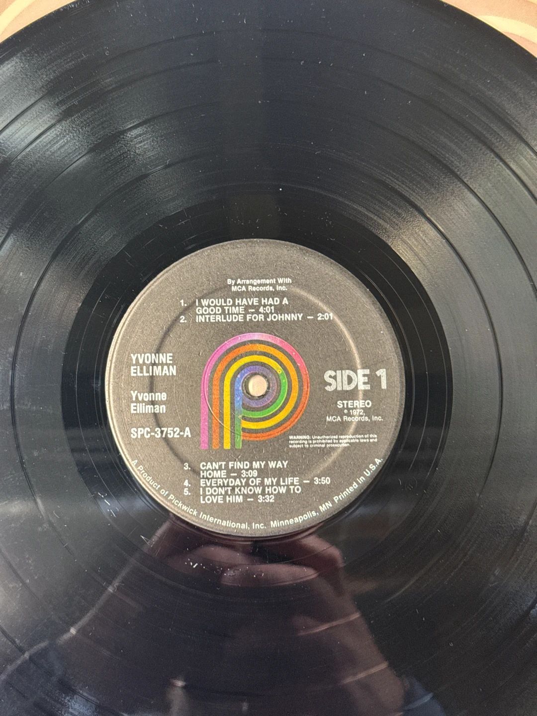 Yvonne Elliman – Yvonne Elliman (1972, Decca)