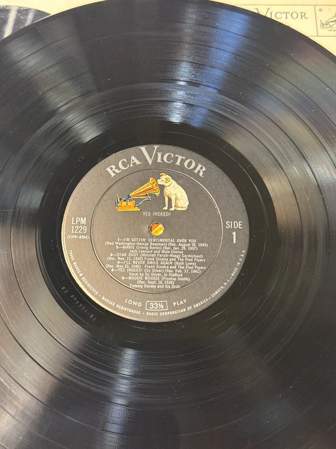 Tommy Dorsey And His Orchestra – Yes Indeed! (1956, RCA Victor)