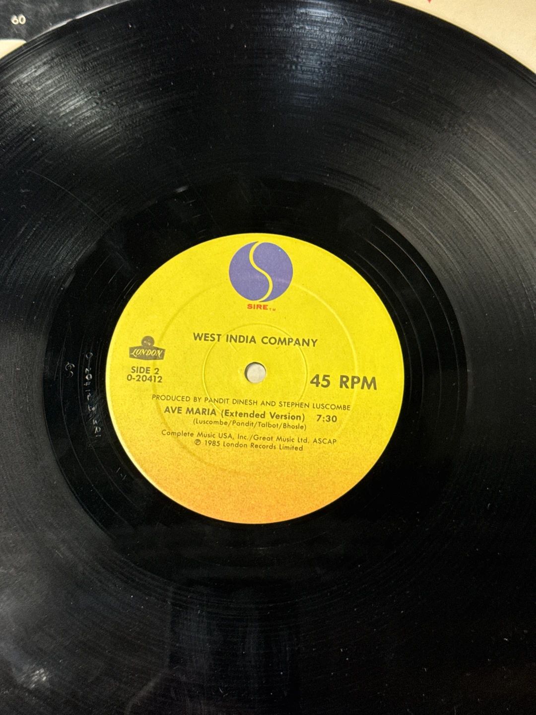Blancmange|West India Company – Lose Your Love / Ave Maria (1985, Sire)