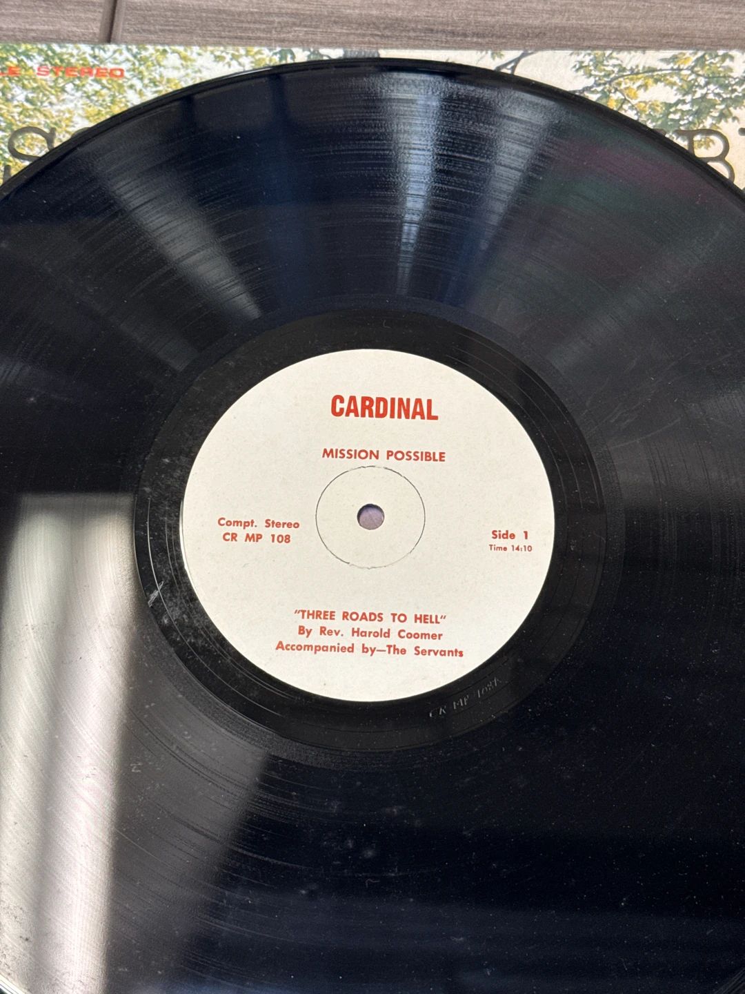 Rev. Harold Coomer – Mission Possible (Cardinal Recording)