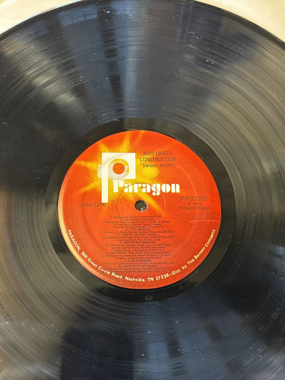 Various – Kids Under Construction (1981, Paragon Records (5))