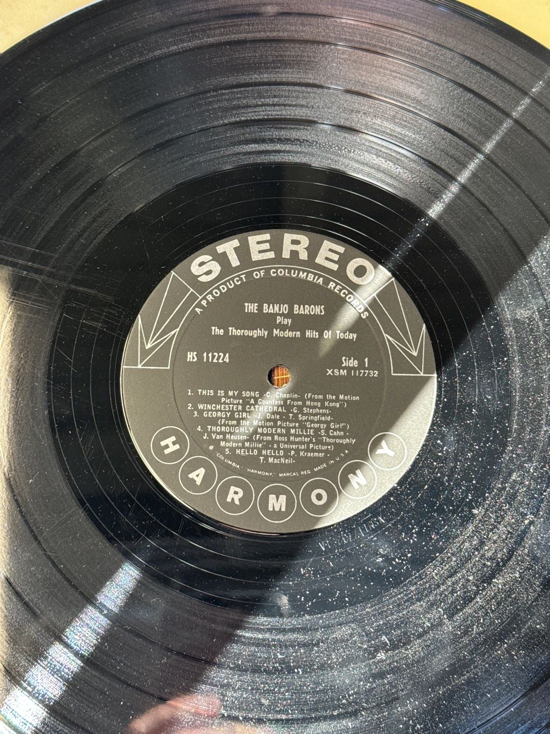 Banjo Barons, The – The Thoroughly Modern Hits Of Today (1967, Harmony (4))