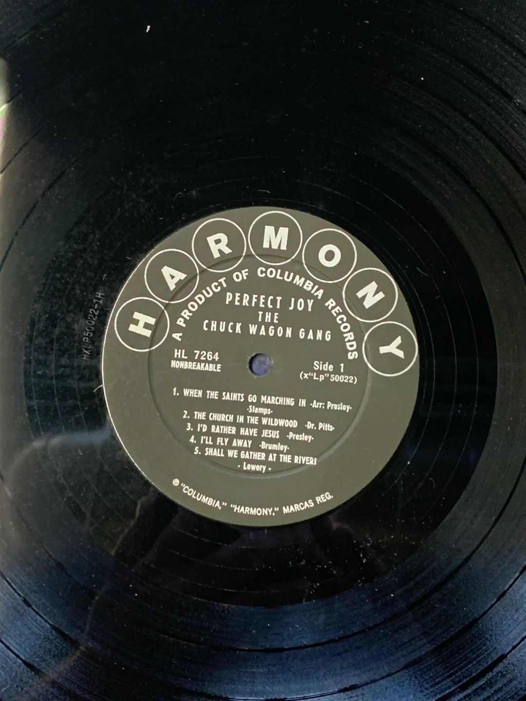 Chuck Wagon Gang – Perfect Joy (1960, Harmony (4))