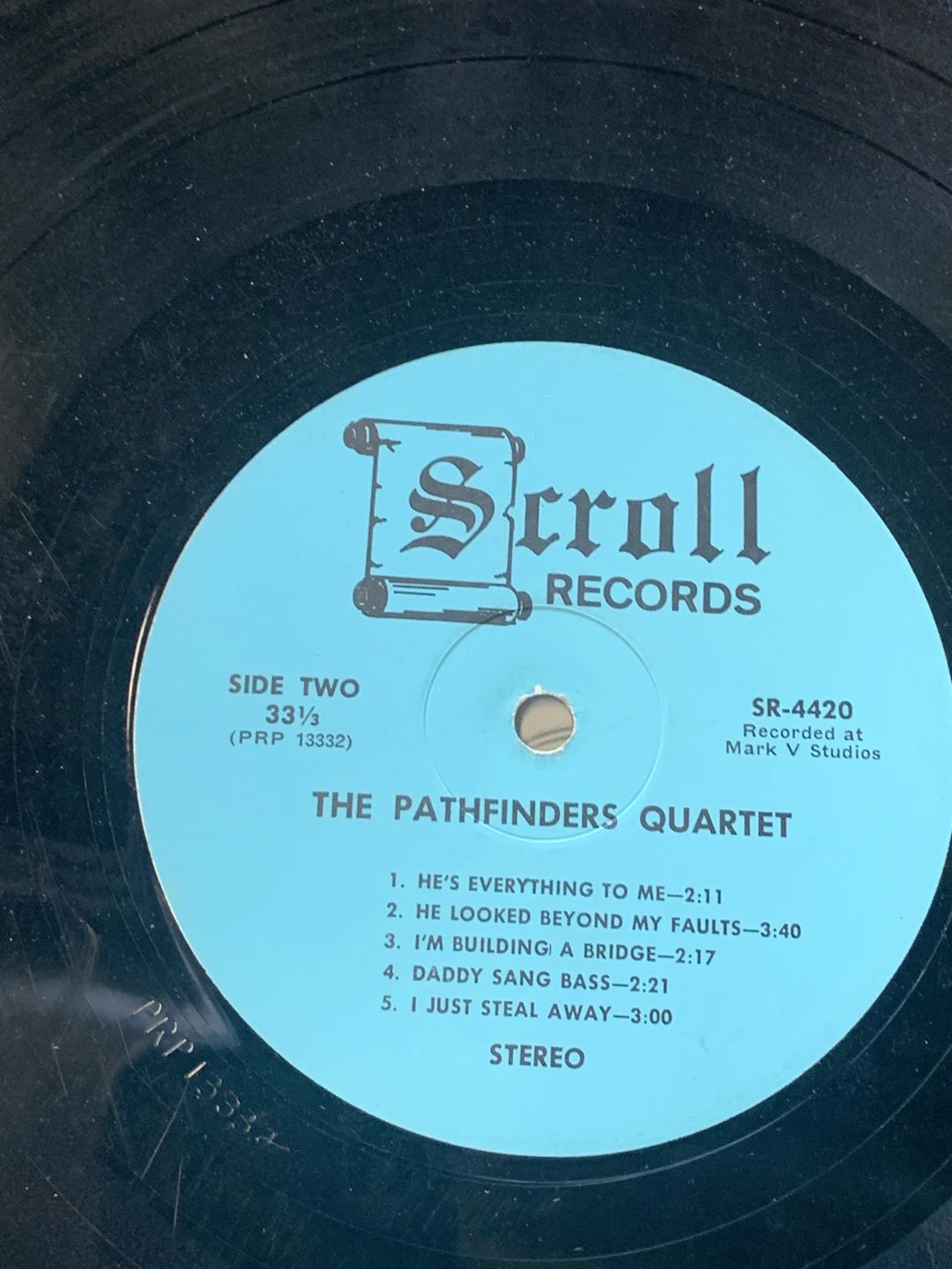 Pathfinders Quartet, The – The Pathfinders Quartet Sing Our Favorite Hymns (1968, Scroll Records (3))