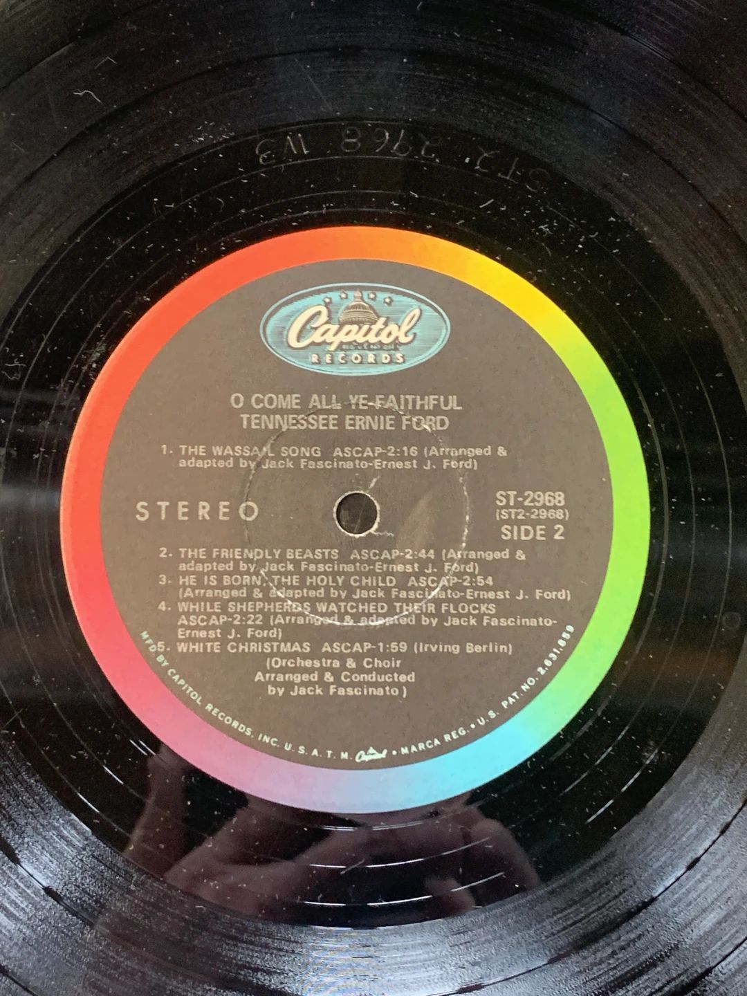Tennessee Ernie Ford – O Come All Ye Faithful (1968, Capitol Records)