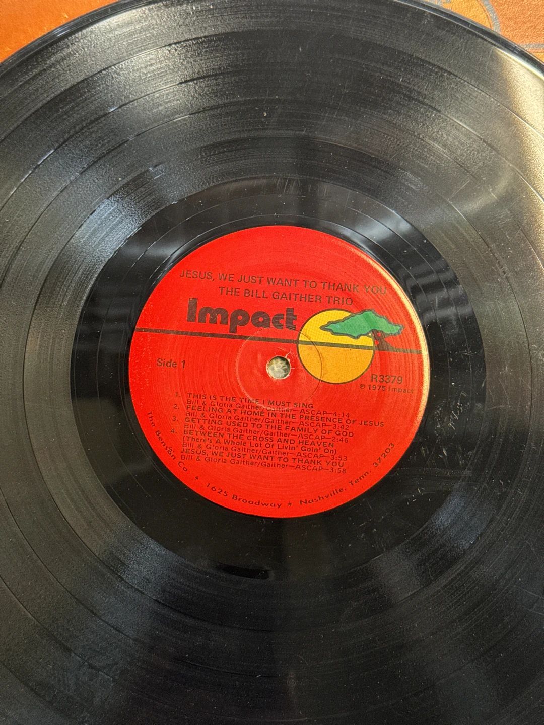 Bill Gaither Trio, The – Jesus, We Just Want To Thank You (1975, Impact (7))