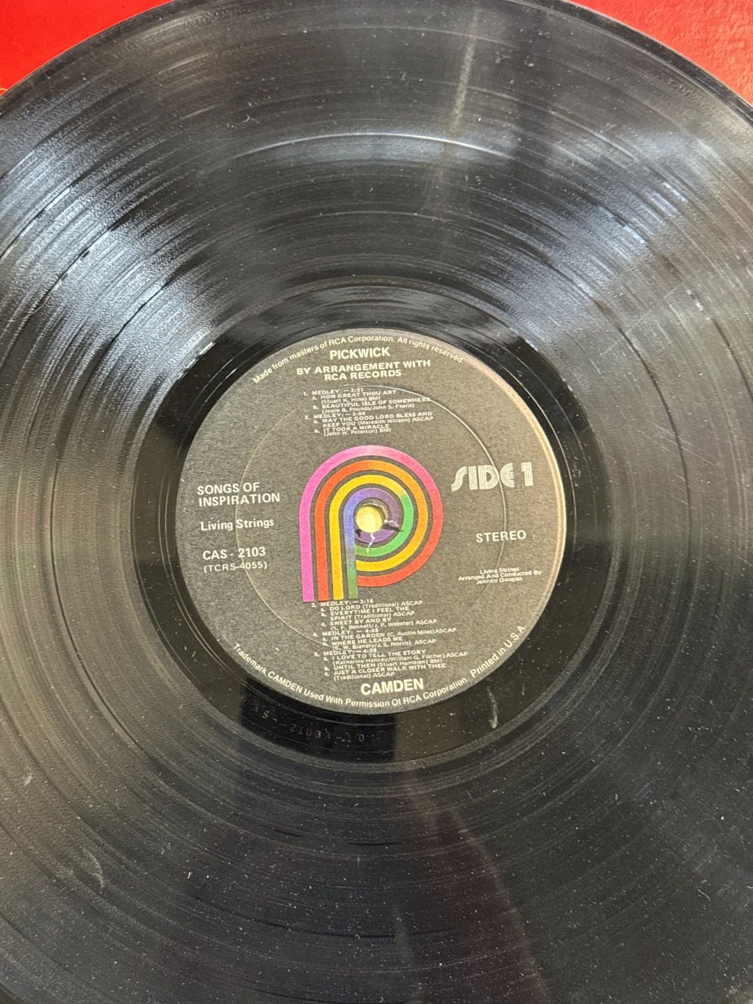 Living Strings – Songs Of Inspiration (1966, RCA Camden)