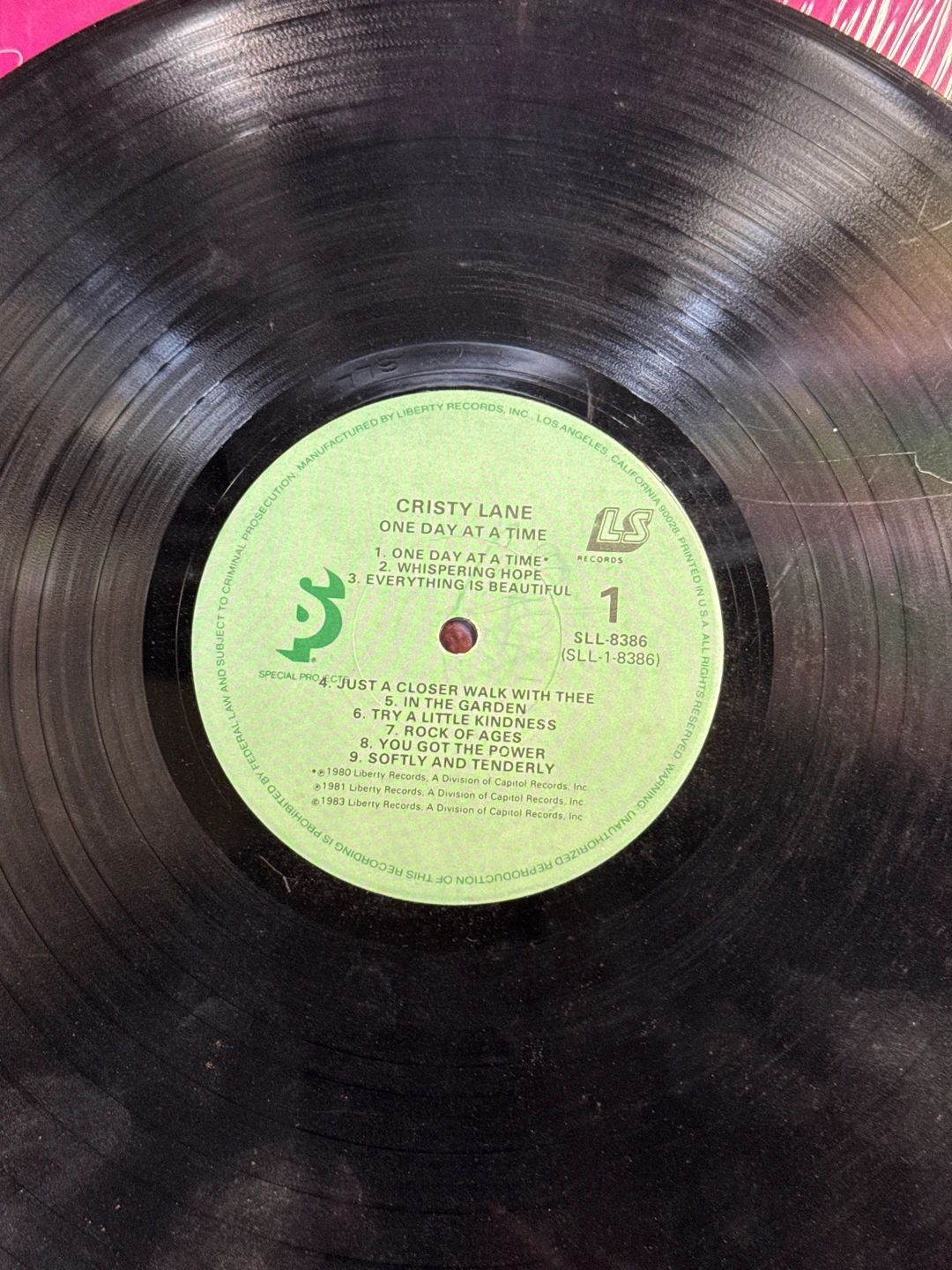 Cristy Lane – One Day At A Time (1981, Special Projects)