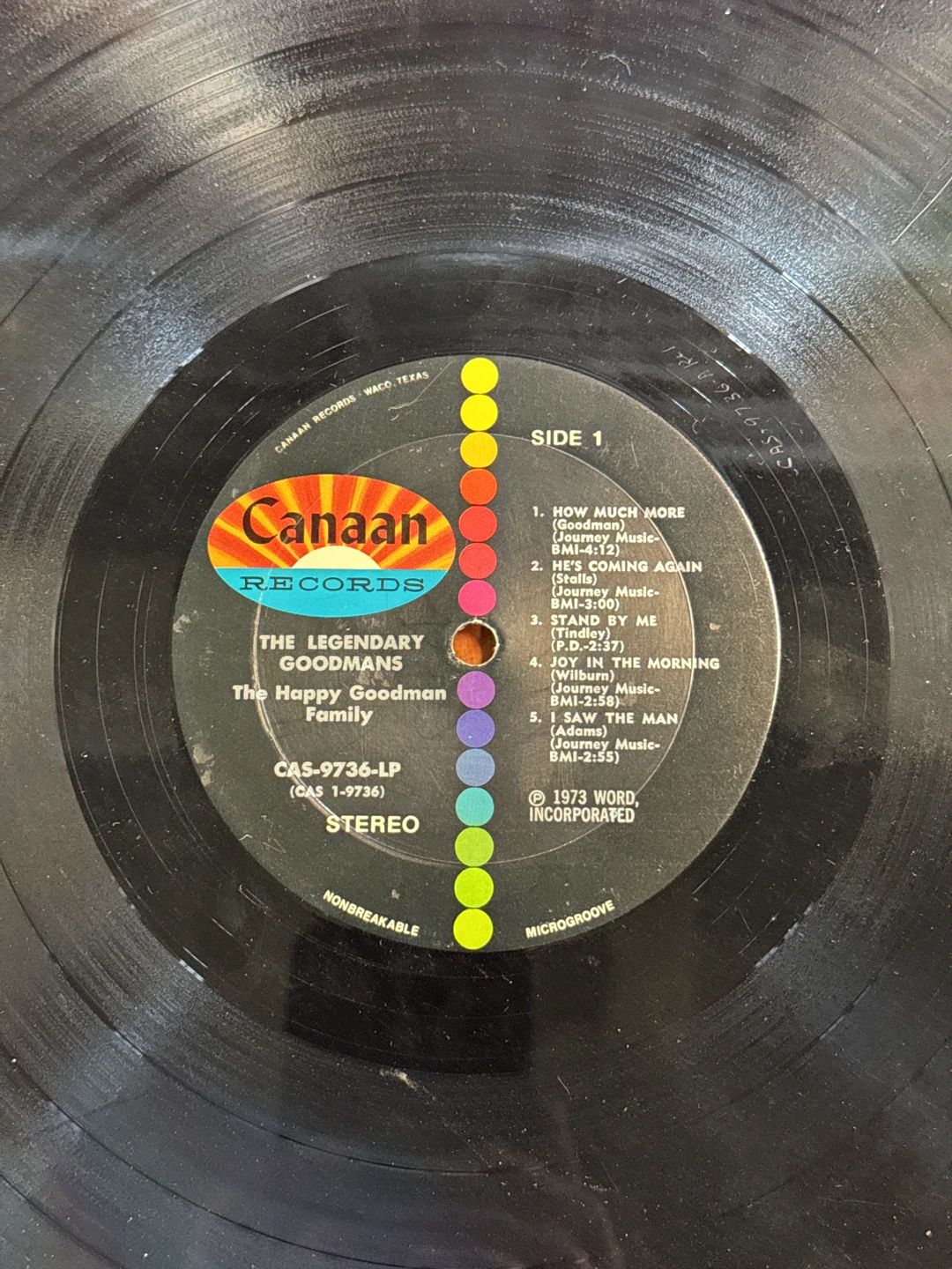 Happy Goodman Family, The – The Legendary Goodmans (1973, Canaan Records)