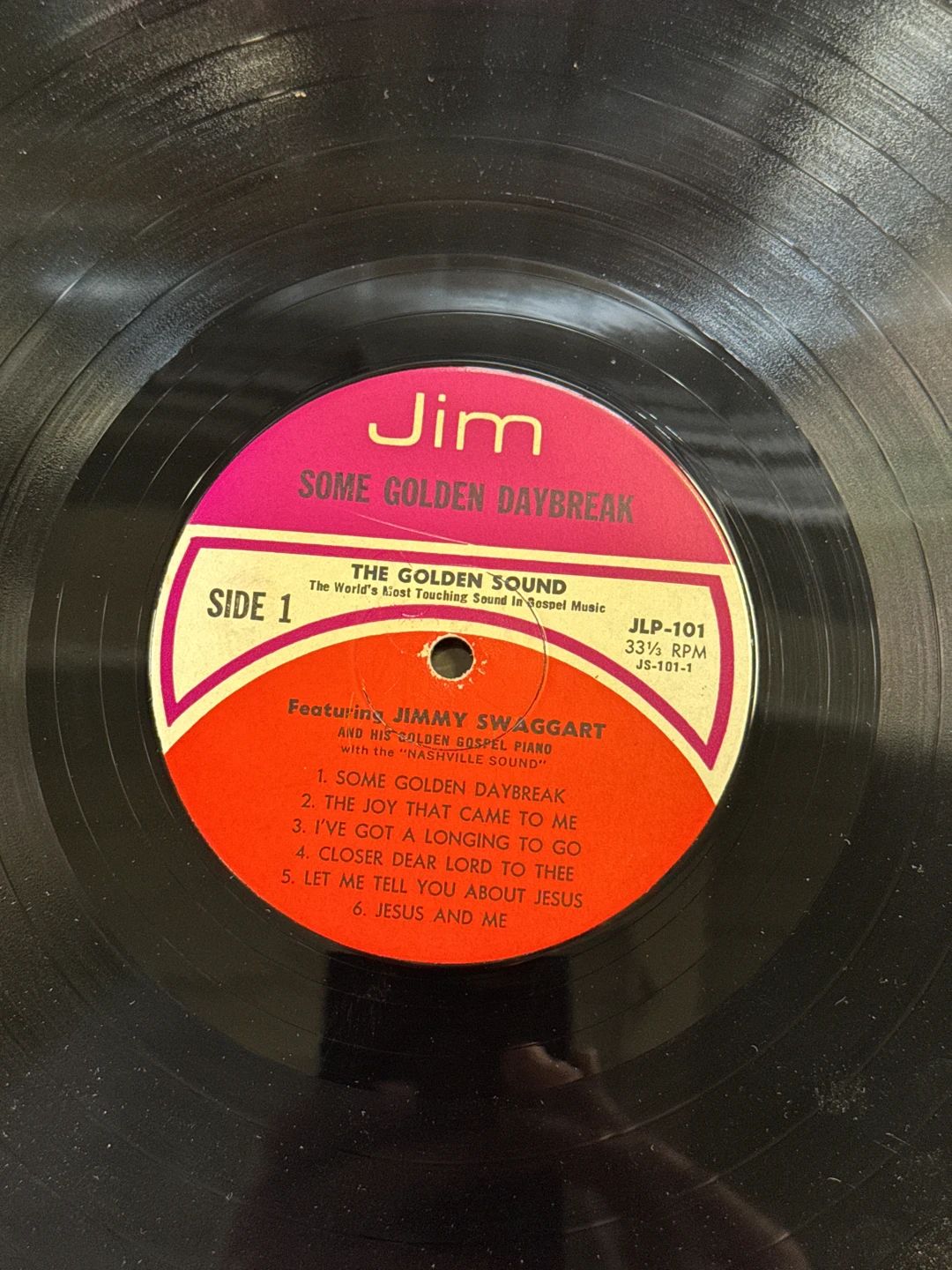 Jimmy Swaggart – Some Golden Daybreak (1972, Jim Records)
