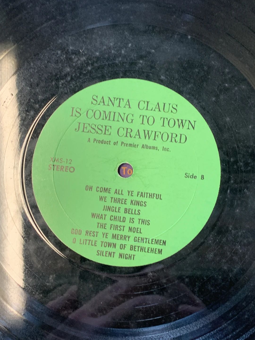 Jesse Crawford – Santa Claus Is Coming To Town (Christmas Organ & Chimes) (1963, Premier Albums)